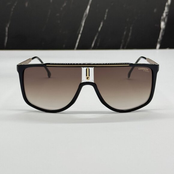 NEW CARRERA 1056/S 2M2 SUNGLASSES MEN BROWN GOLD AVIATOR EYEWEAR - Picture 4 of 9